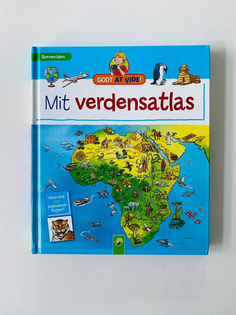 Verdensatlas Børneatlas / Flapbog /Papbog