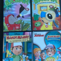 Babar Handy Manny film DVD-film til børn