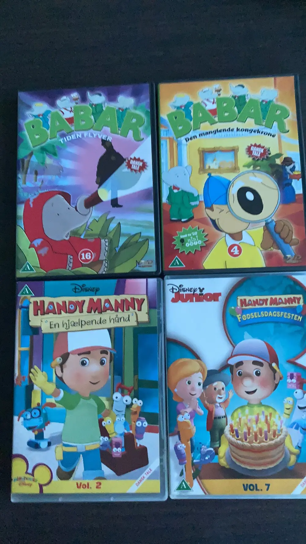 Babar Handy Manny film DVD-film til børn