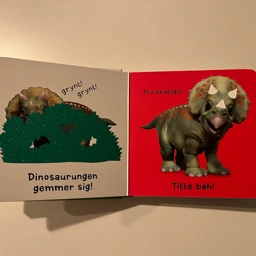 Min rør og føl bog om - dinosaurer Bog