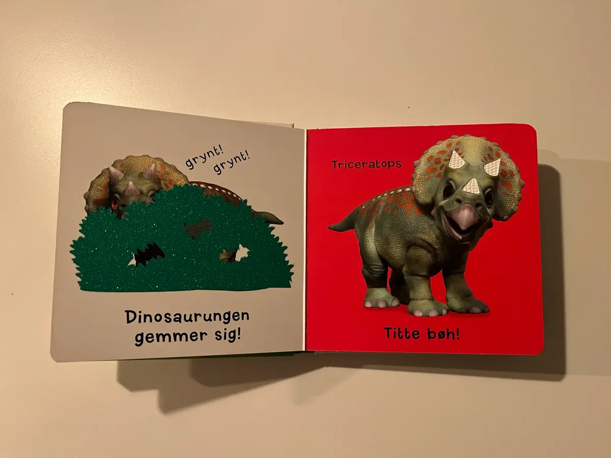 Min rør og føl bog om - dinosaurer Bog