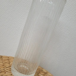 Ukendt Tung glas vase