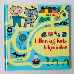 Lillen og kats labyrintbog Findebog/opgavebog/billedbog