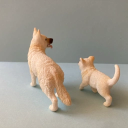 Schleich Hvide schæferhunde