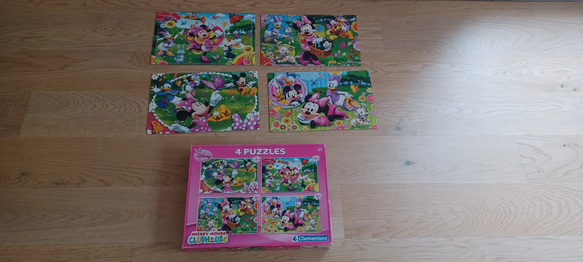 Clementoni Mickey Mouse puzzle spil