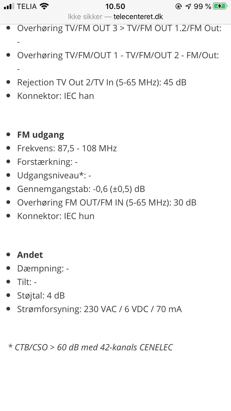 Comega Husforstærker