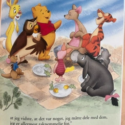 Disney Peter Plys Venskabsfesten bog Billedbog læs højt bog