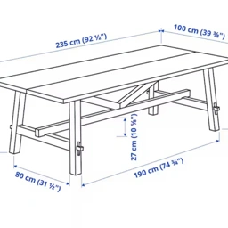 IKEA Mökelby spisebord