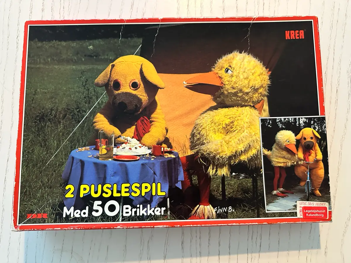 Bamse og Kylling Puslespil