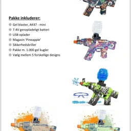 Gel Blast Gevær AK47 mini