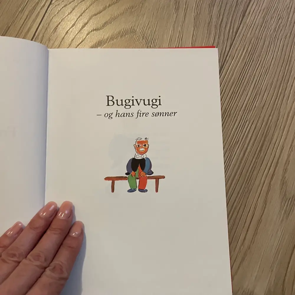 Bugivugi og hans fire sønner mm Egon Mathiesen 3i1 bog
