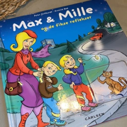 Max og Mille Og de fikse reflekser Bog