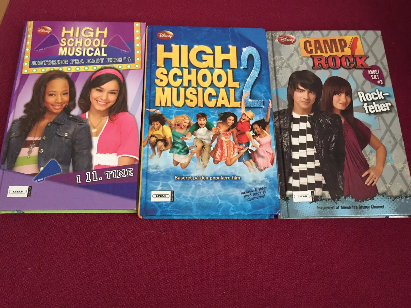 High School og Camp Rock Bøger