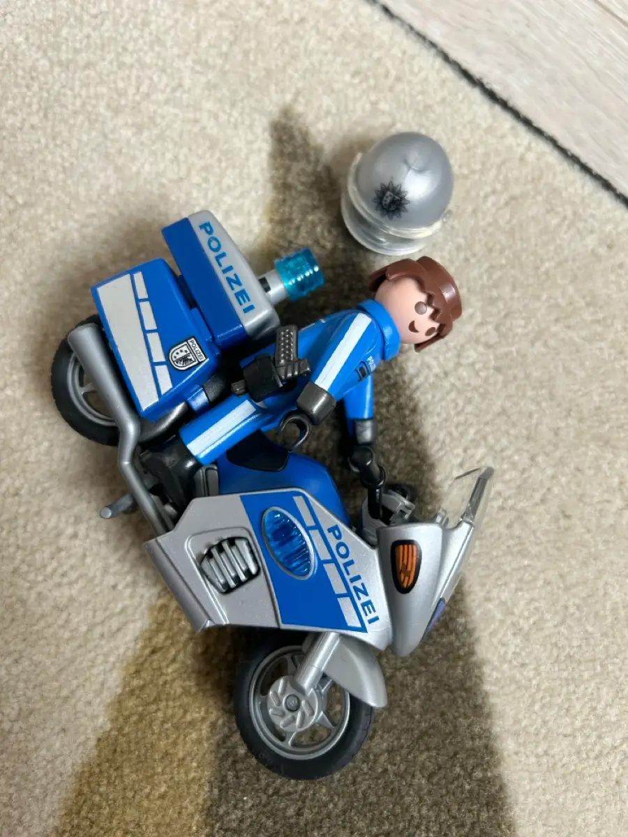 Playmobil Motorcykel med lys