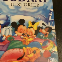 Godnat historier Disney bog