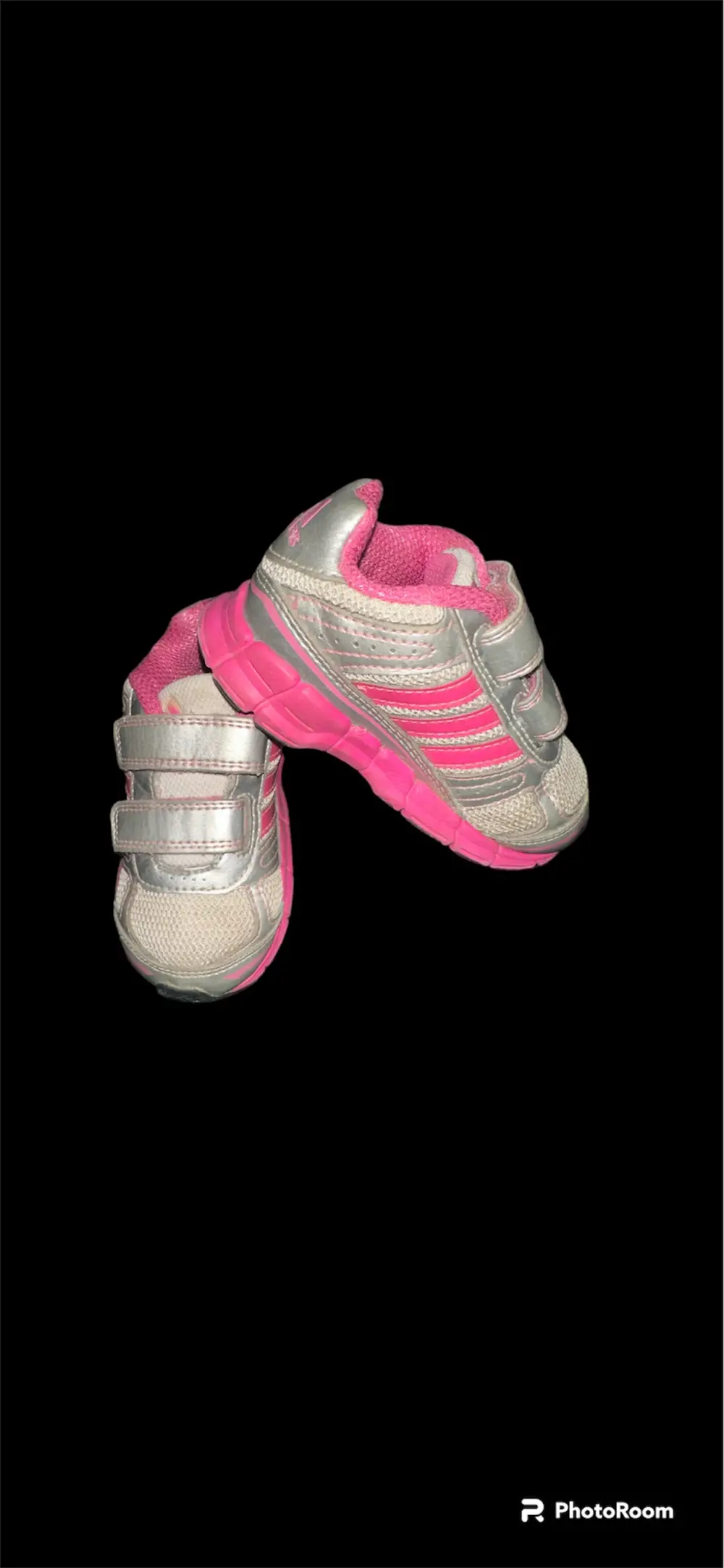 Adidas pink grå 22 sko kondisko sneakers måler 133 l