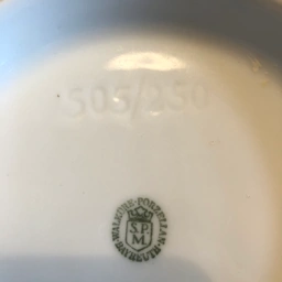 Bareuther Waldsassen Bavaria Suppe /salat porcelæn skåle