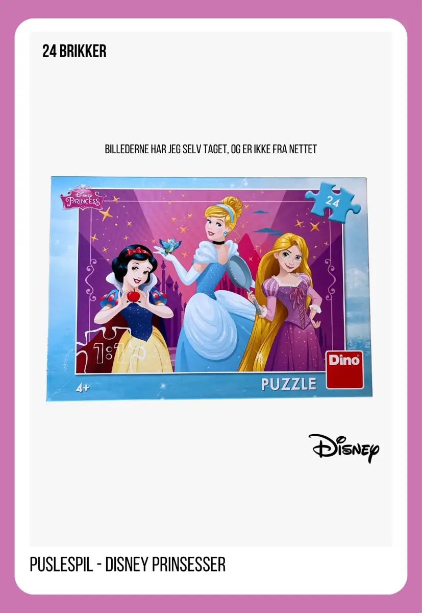 Puslespil Disney Prinsesser