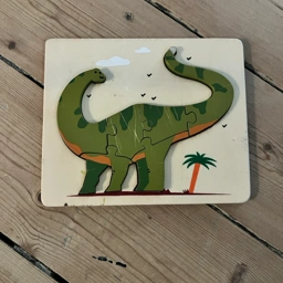 Ukendt Puslespil dinosaur