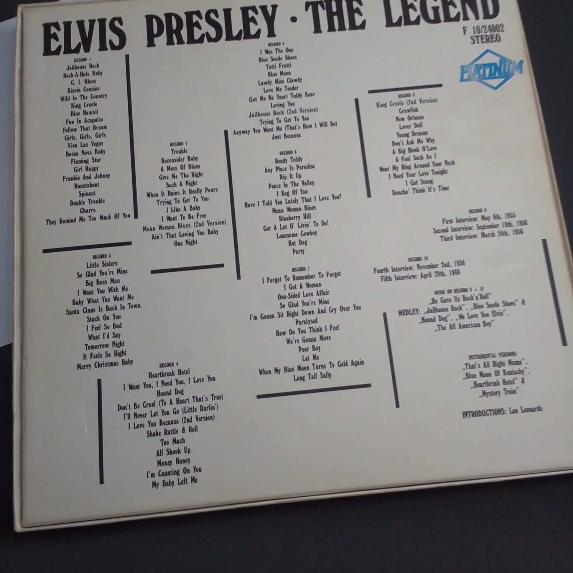 LP samling af Elvis Presley