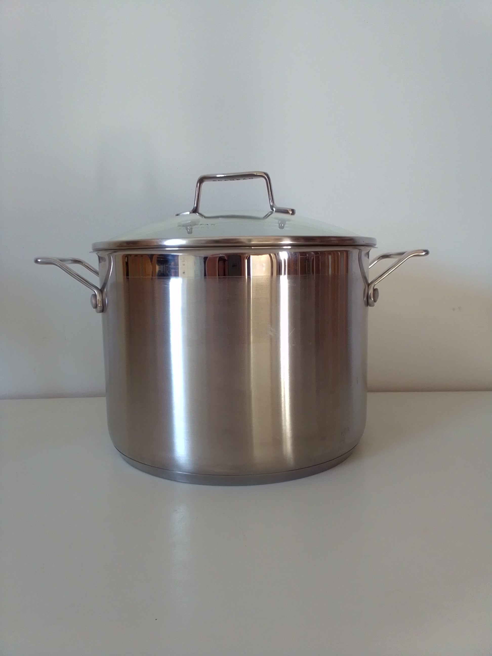 Scanpan rustfri 7 liter gryde med låg