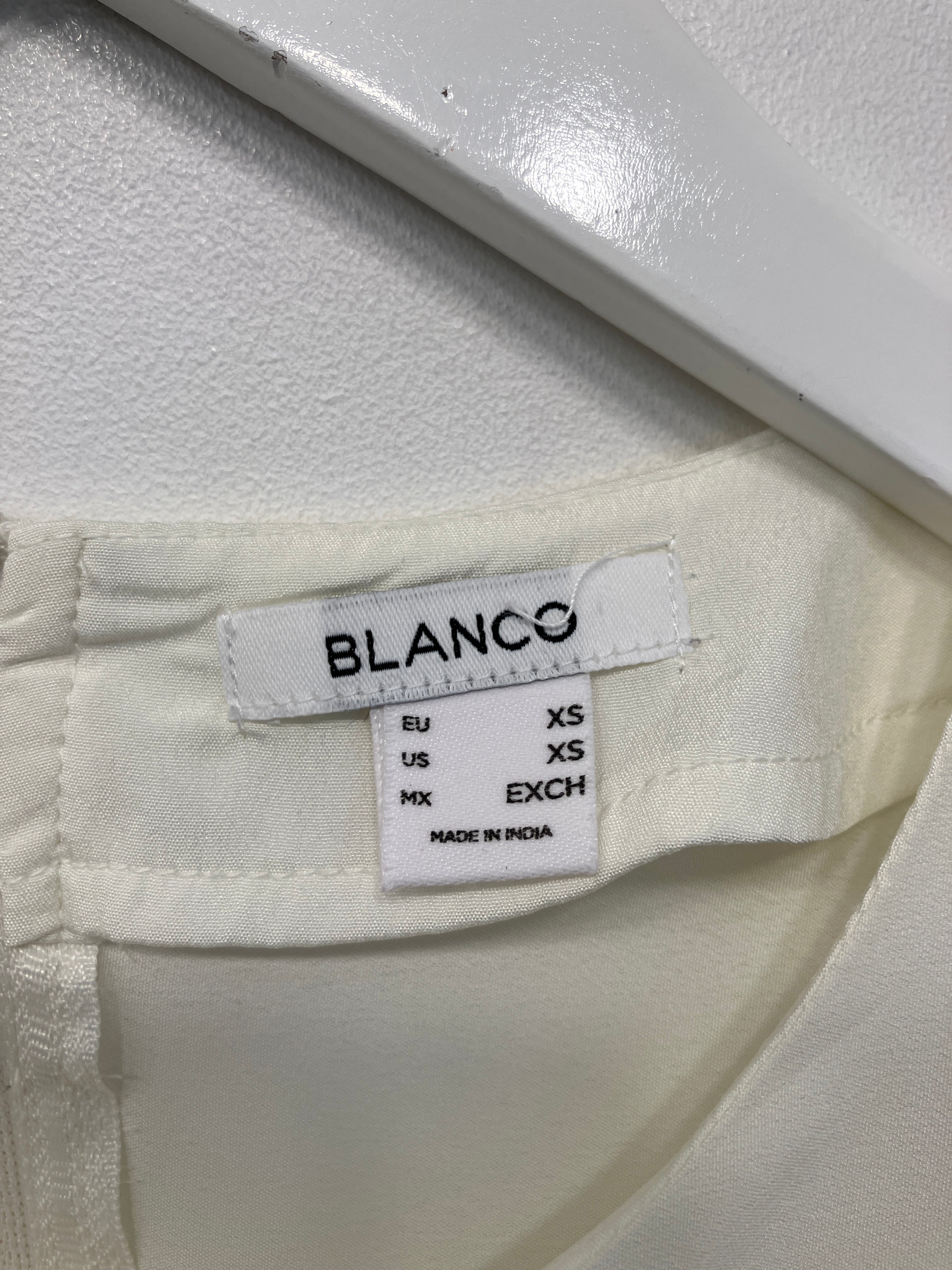 Blanco Kjole