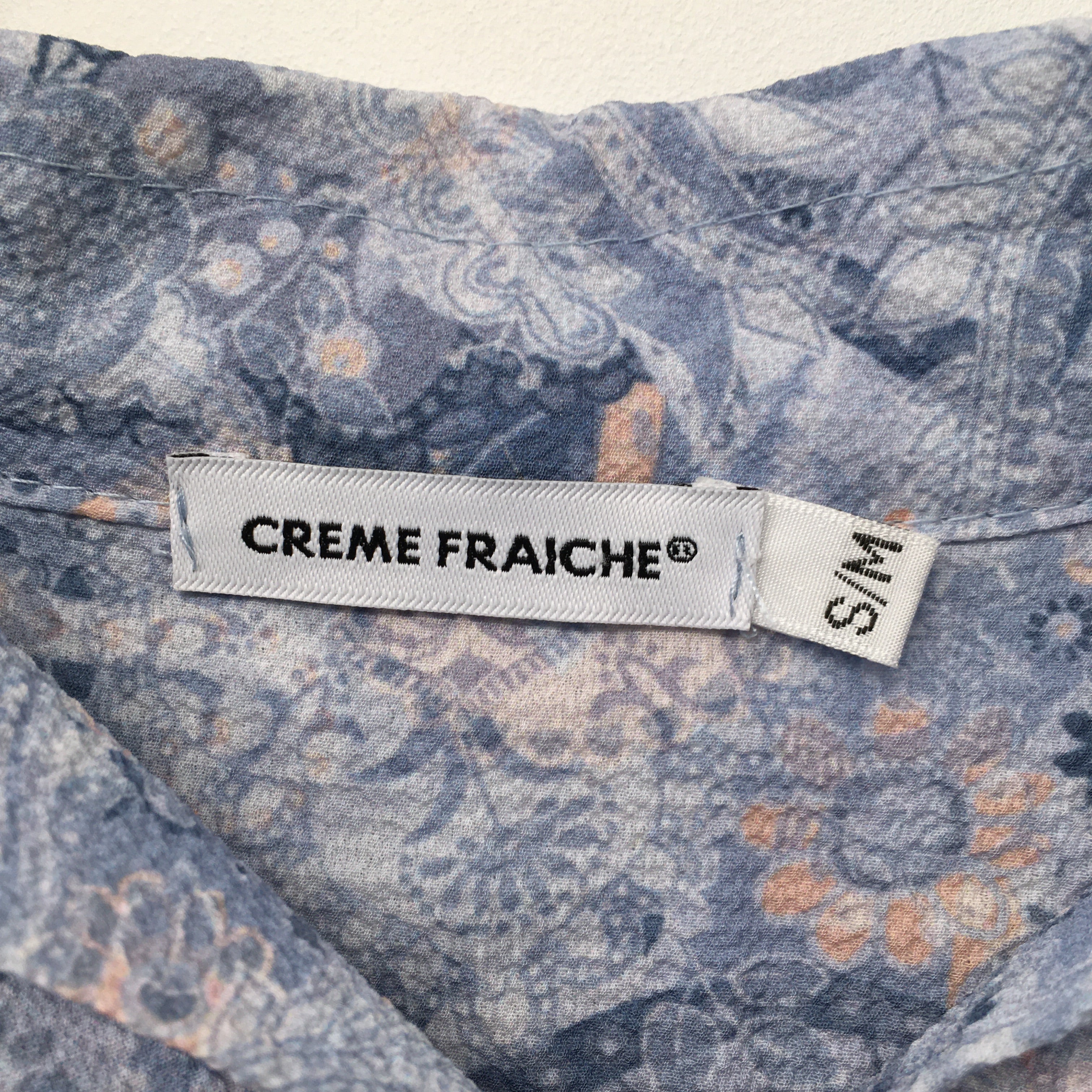 Creme Fraiche Bluse