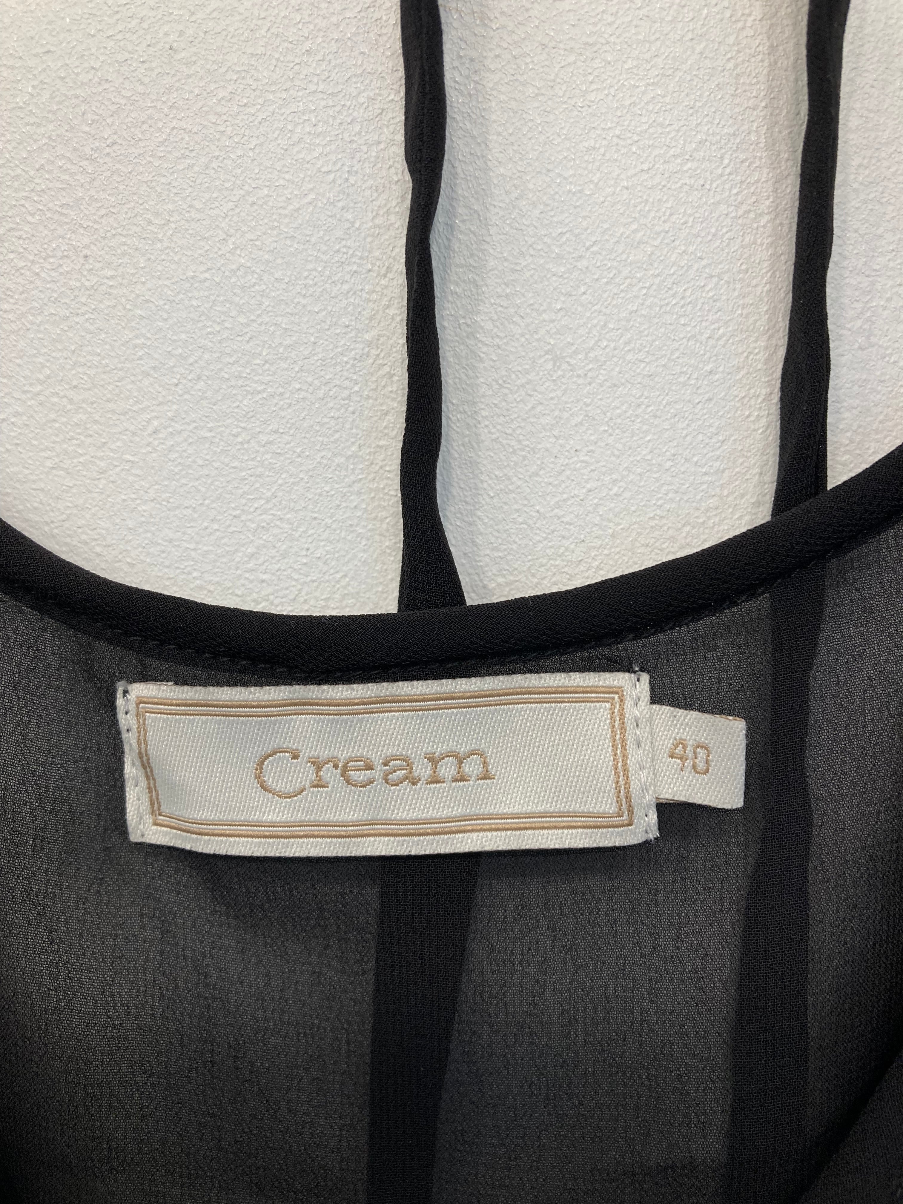 Cream Bluse