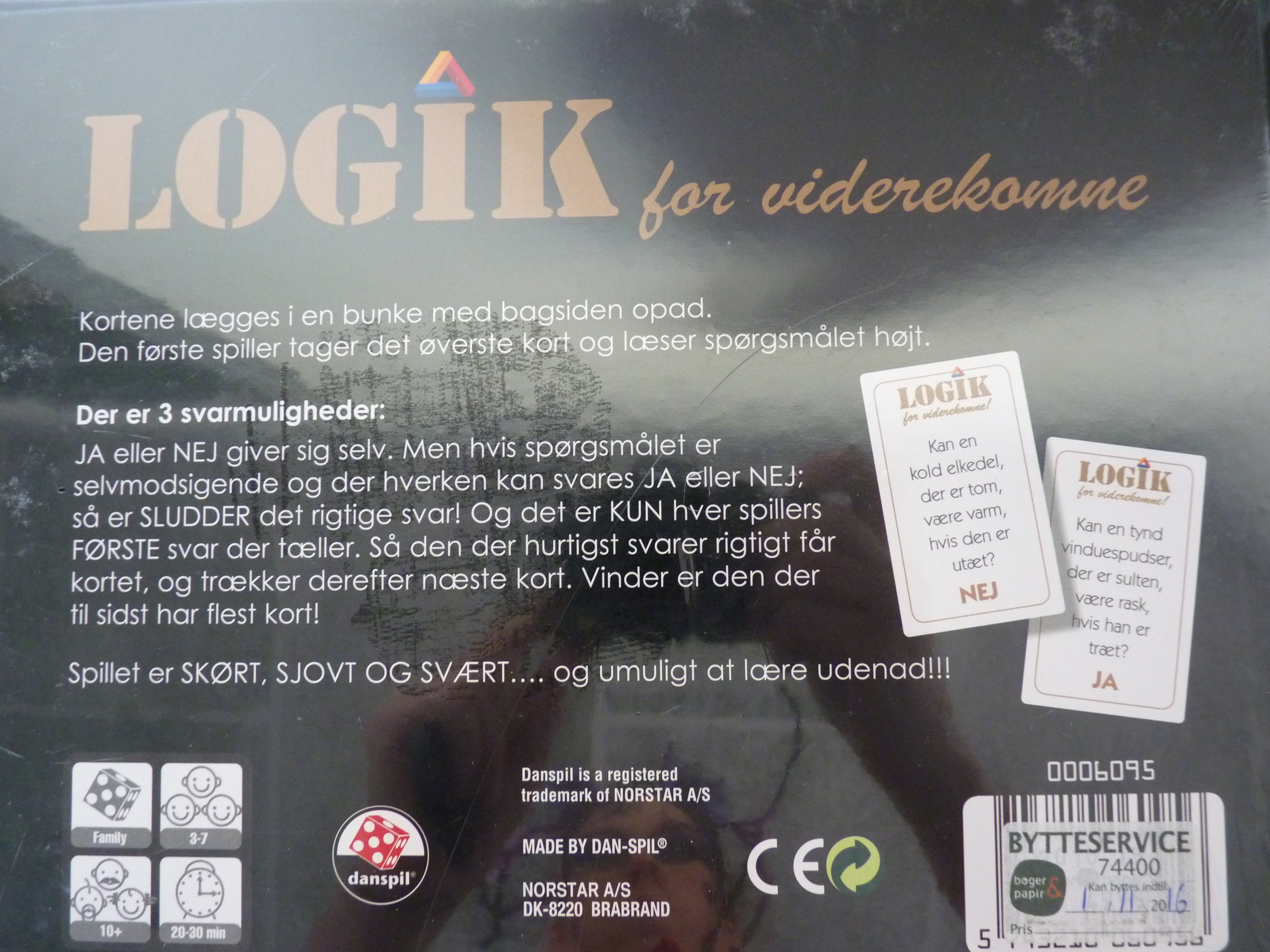 Logik for viderekomne