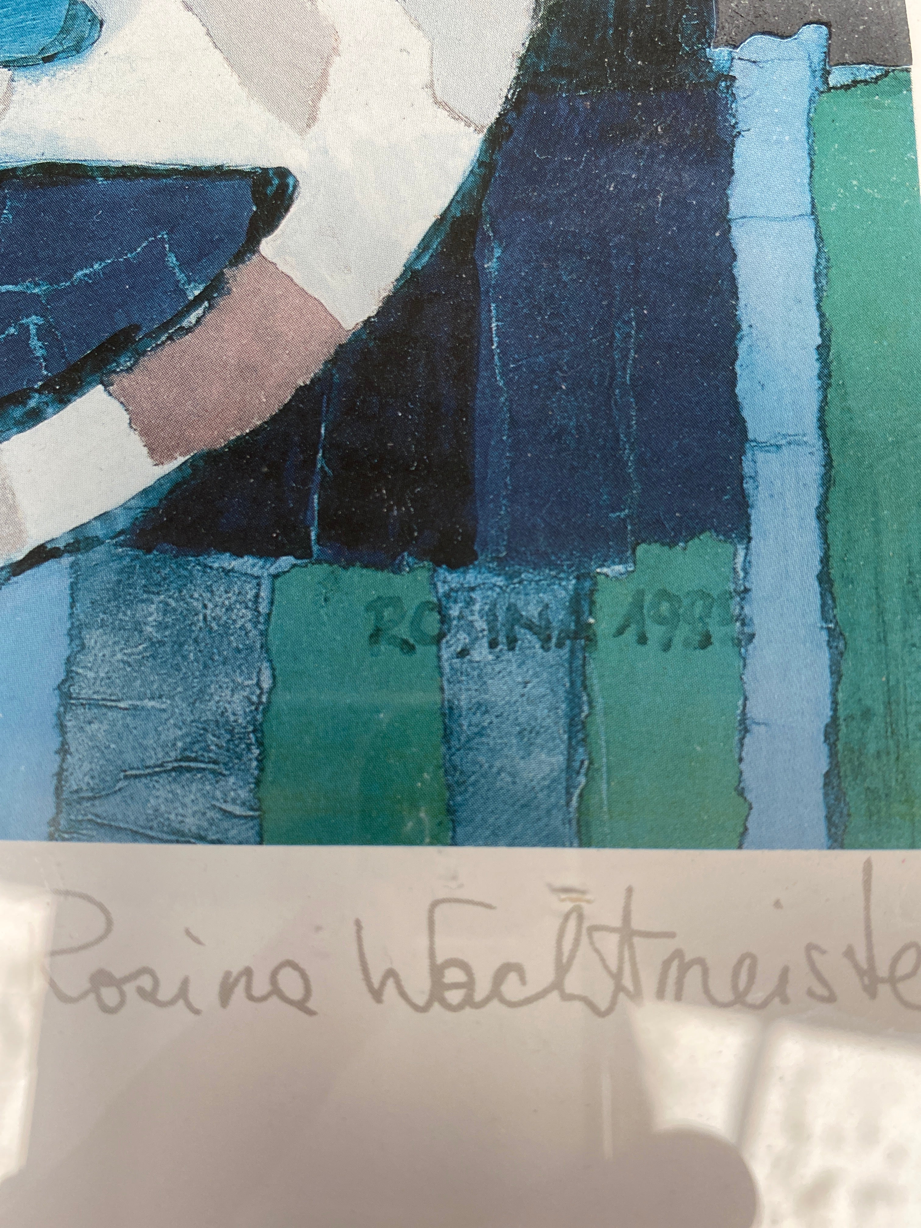 Rosina Wachtmeister tryk 1985