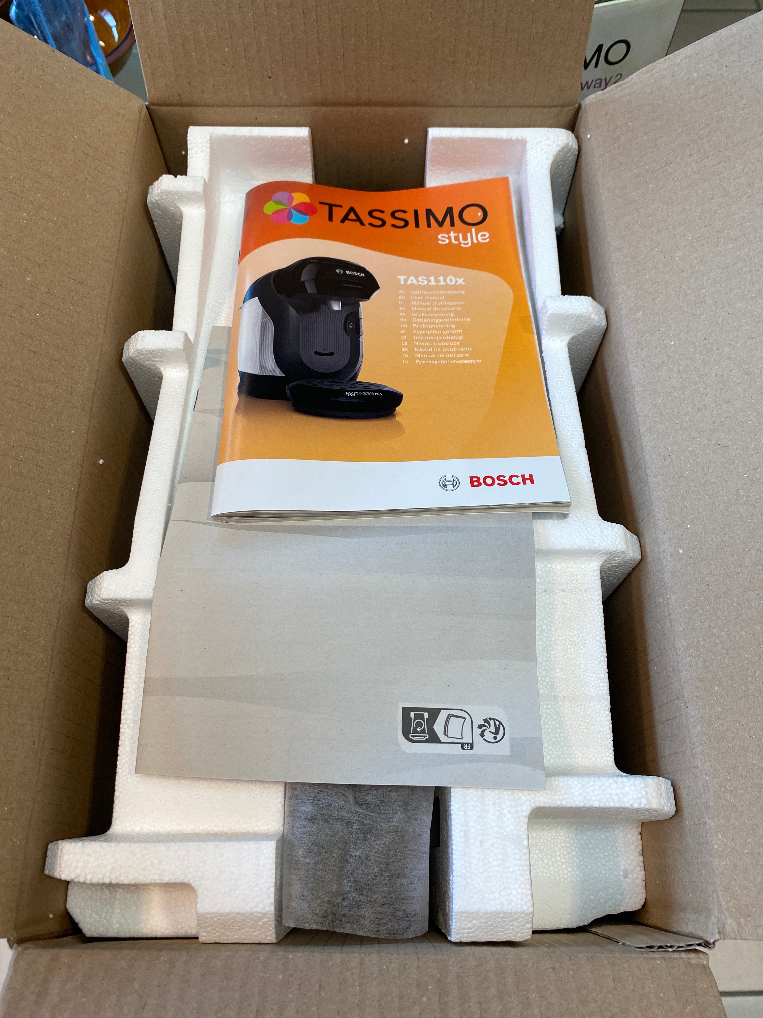 Bosch Tassimo kaffemaskine