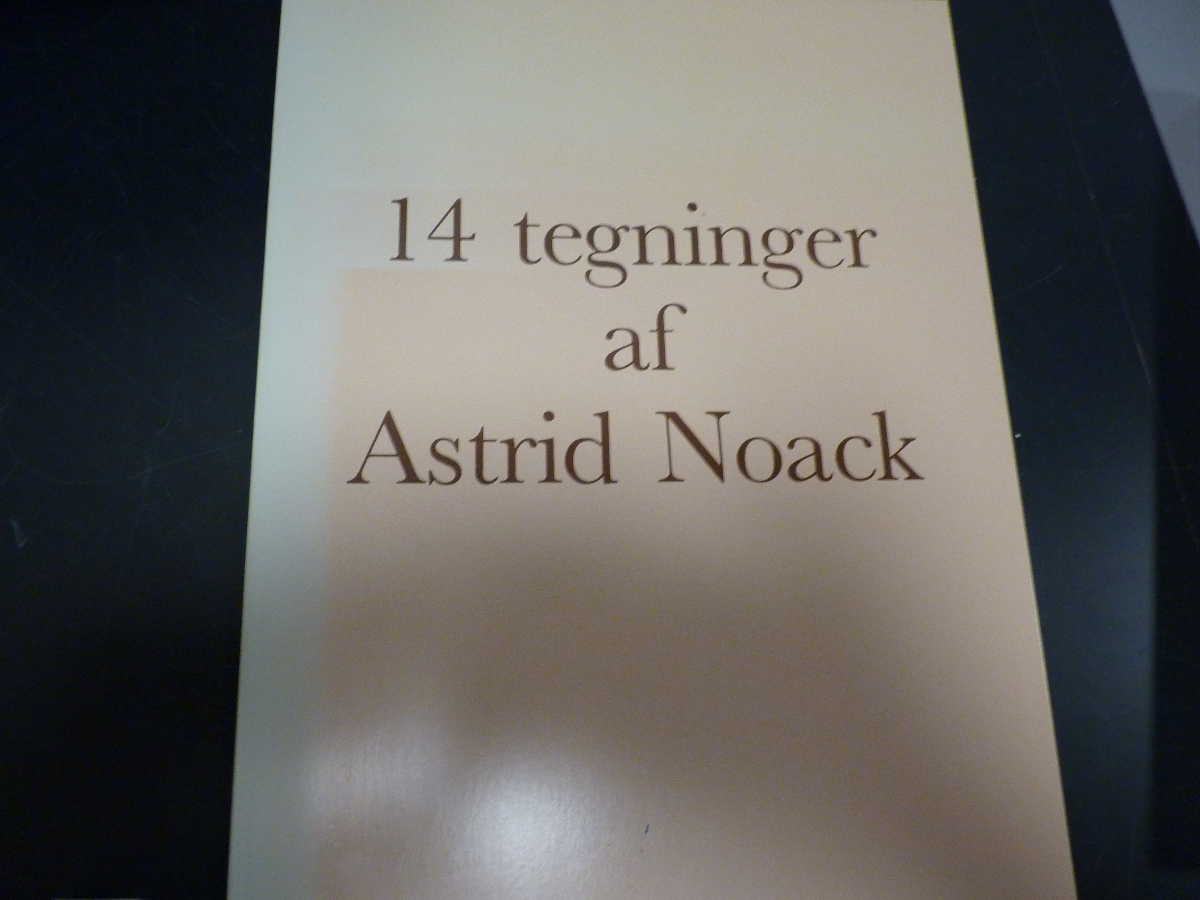 14 TEGNINGER AF ASTRID NOACK