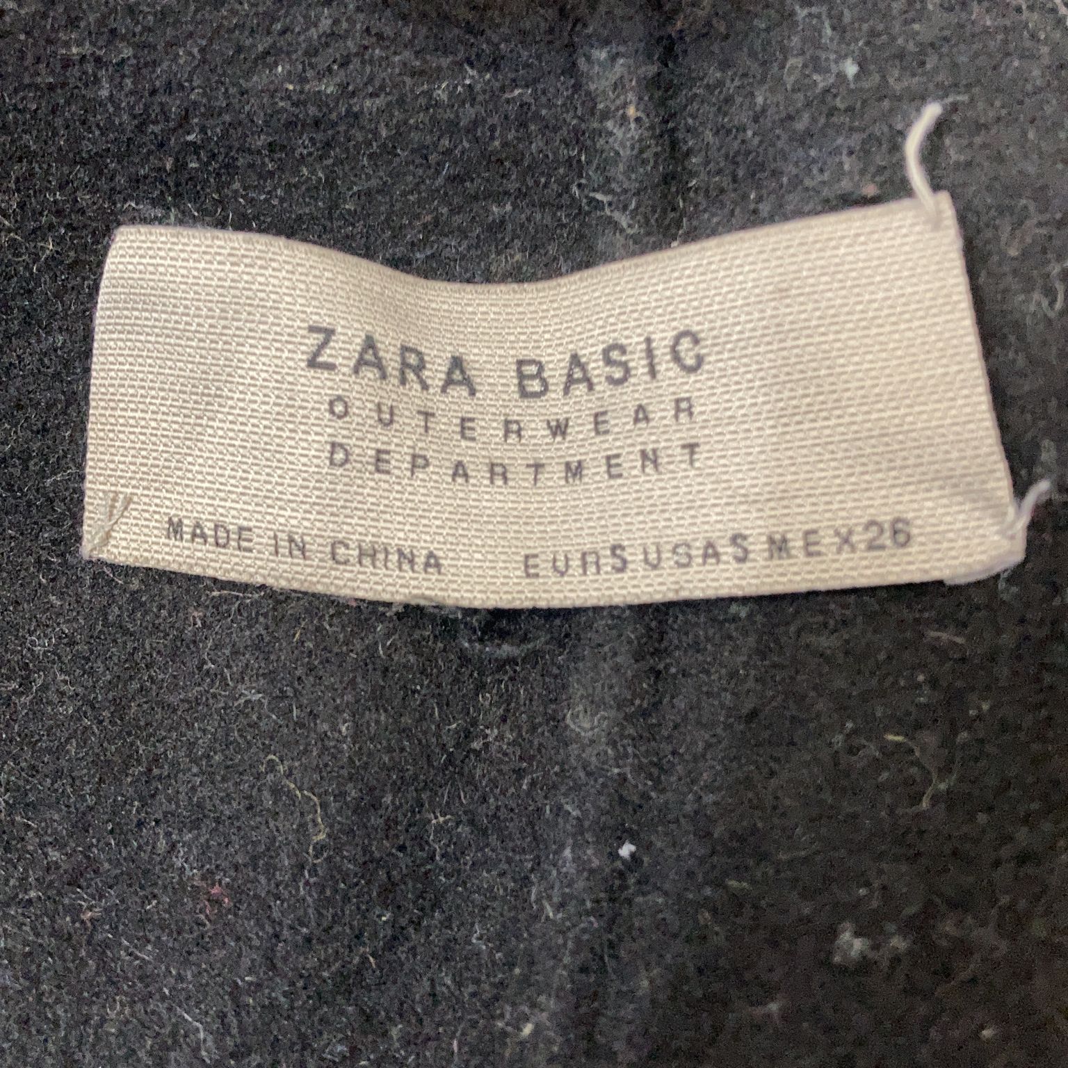 Zara Basic Outerwear