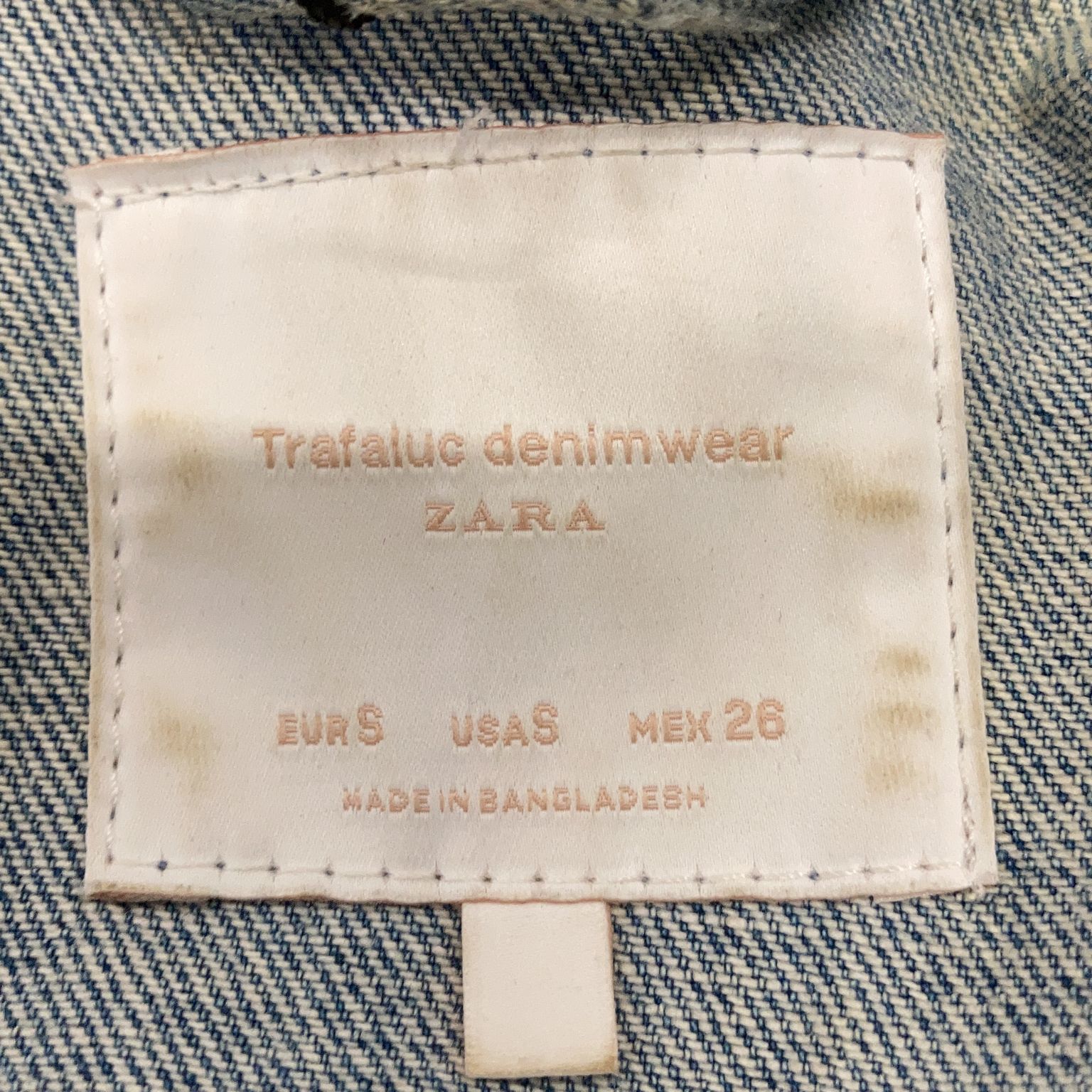 Zara Trafaluc Denim Collection