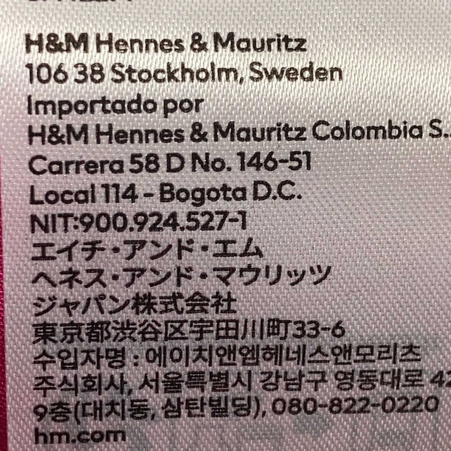 HM Hennes  Mauritz