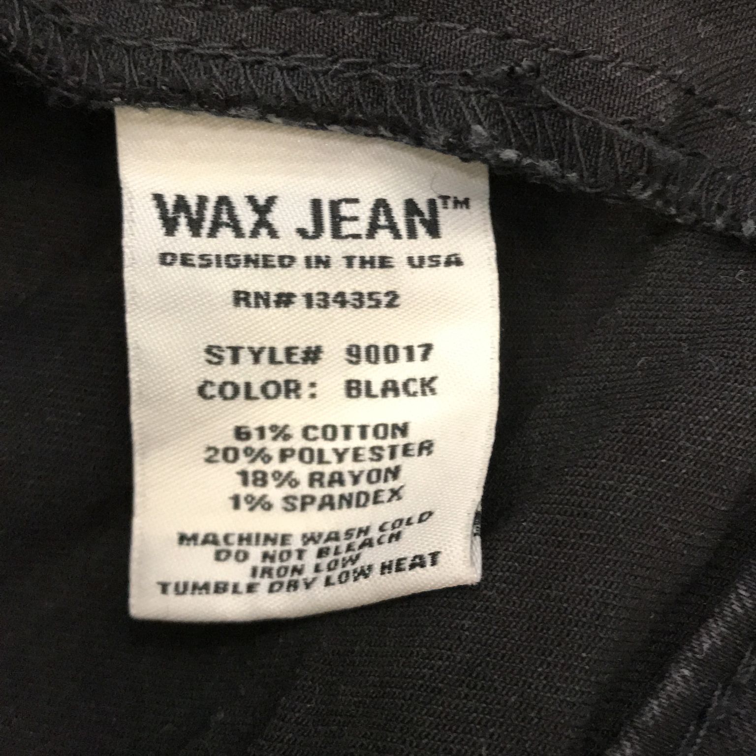 WAX jean