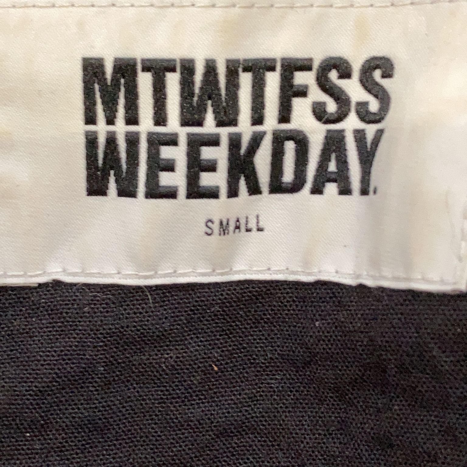 Mtwtfss Weekday