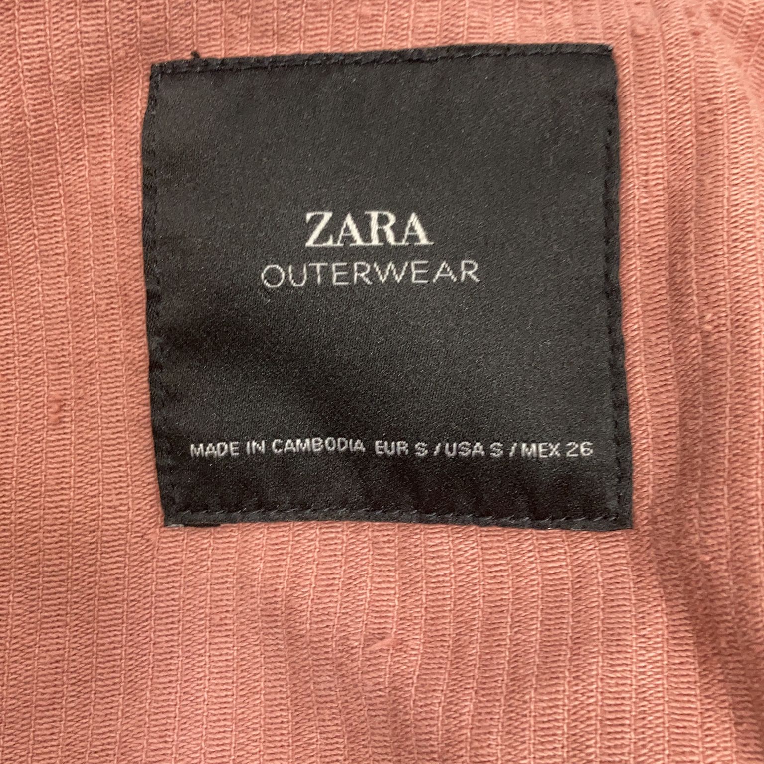 Zara Outerwear