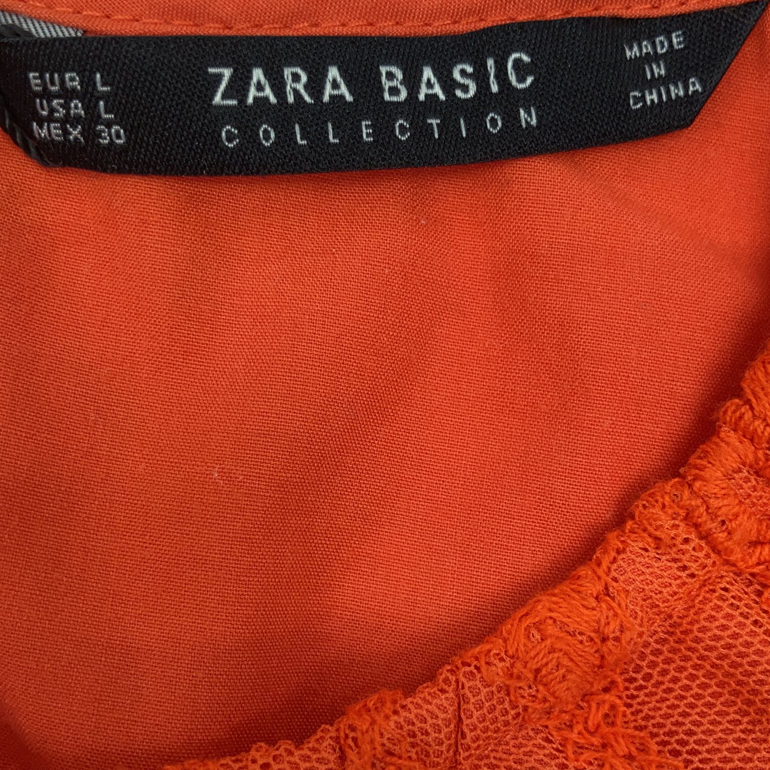 Zara Basic Collection