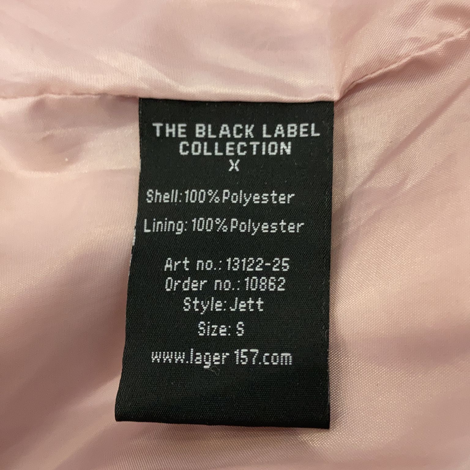 The Black Label Collection Lager 157