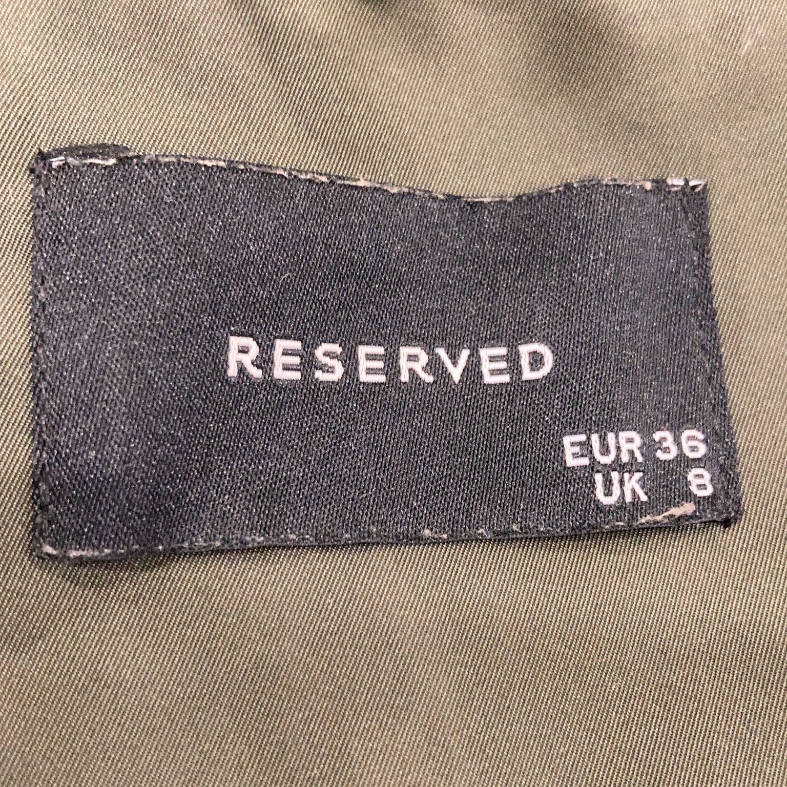 Reserved