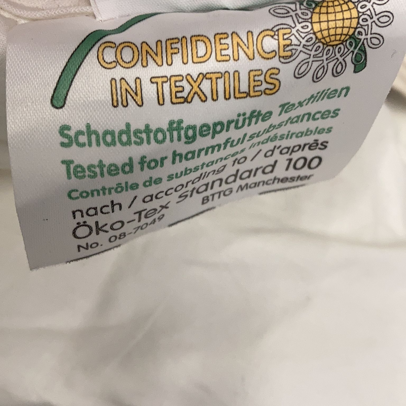 Confidence in Textiles