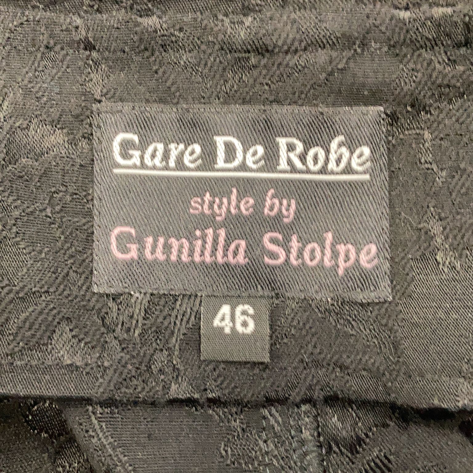 Gare de Robe Style by Gunilla Stolpe