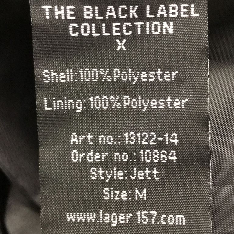 The Black Label Collection Lager 157