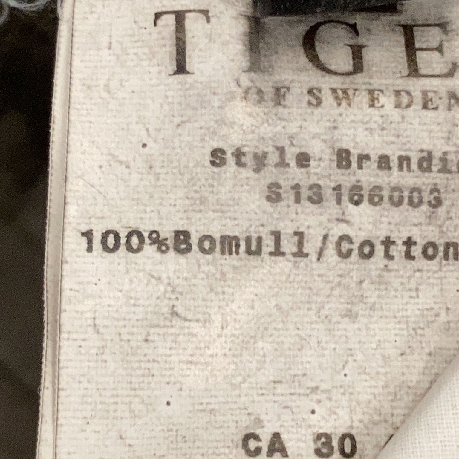 Tiger of Sweden