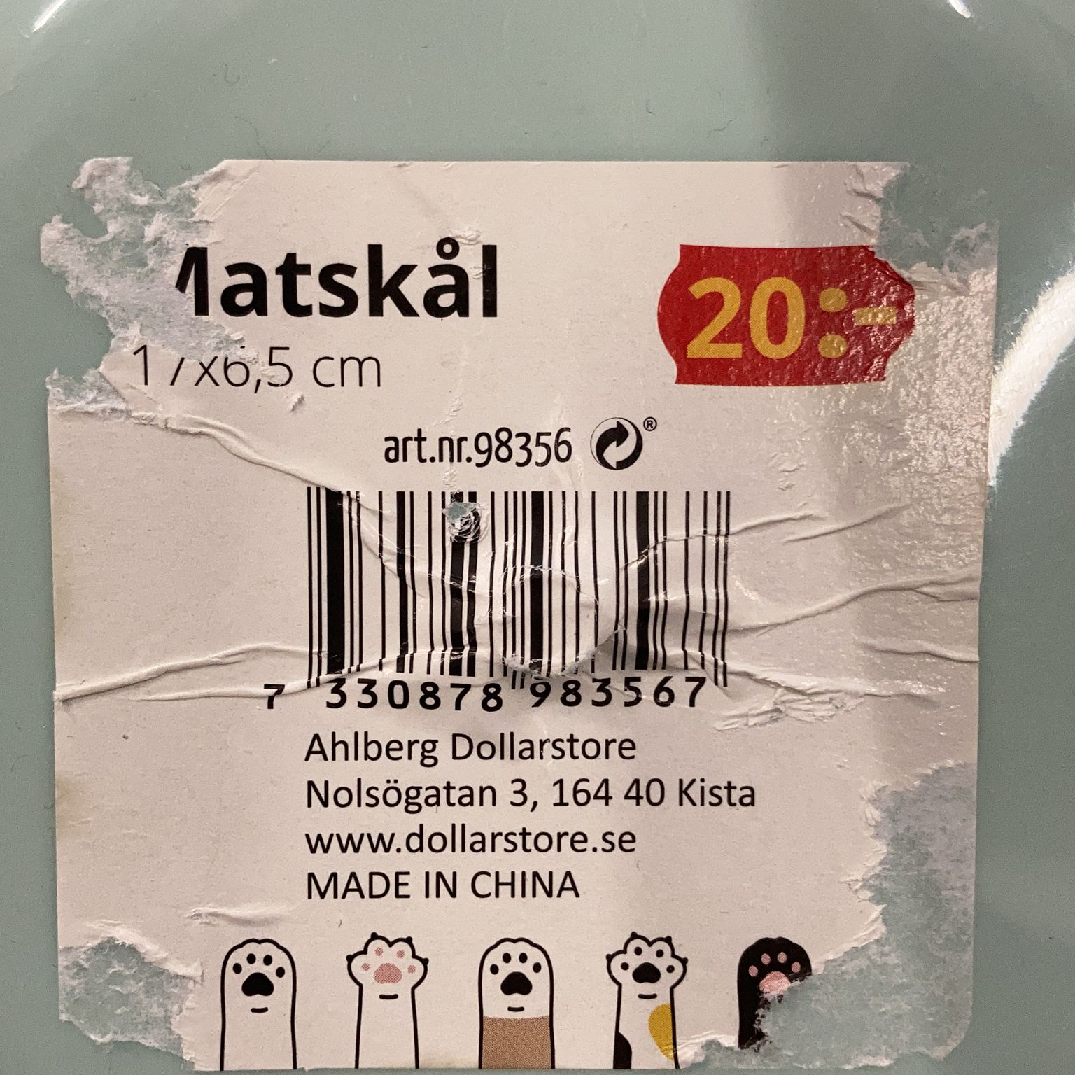 Madskål