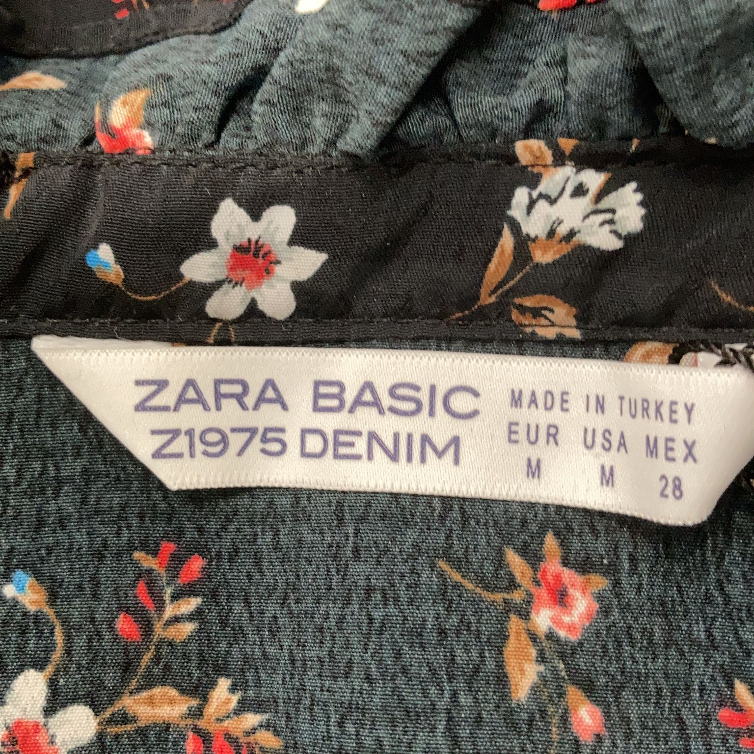 Zara Basic Z1975 Denim