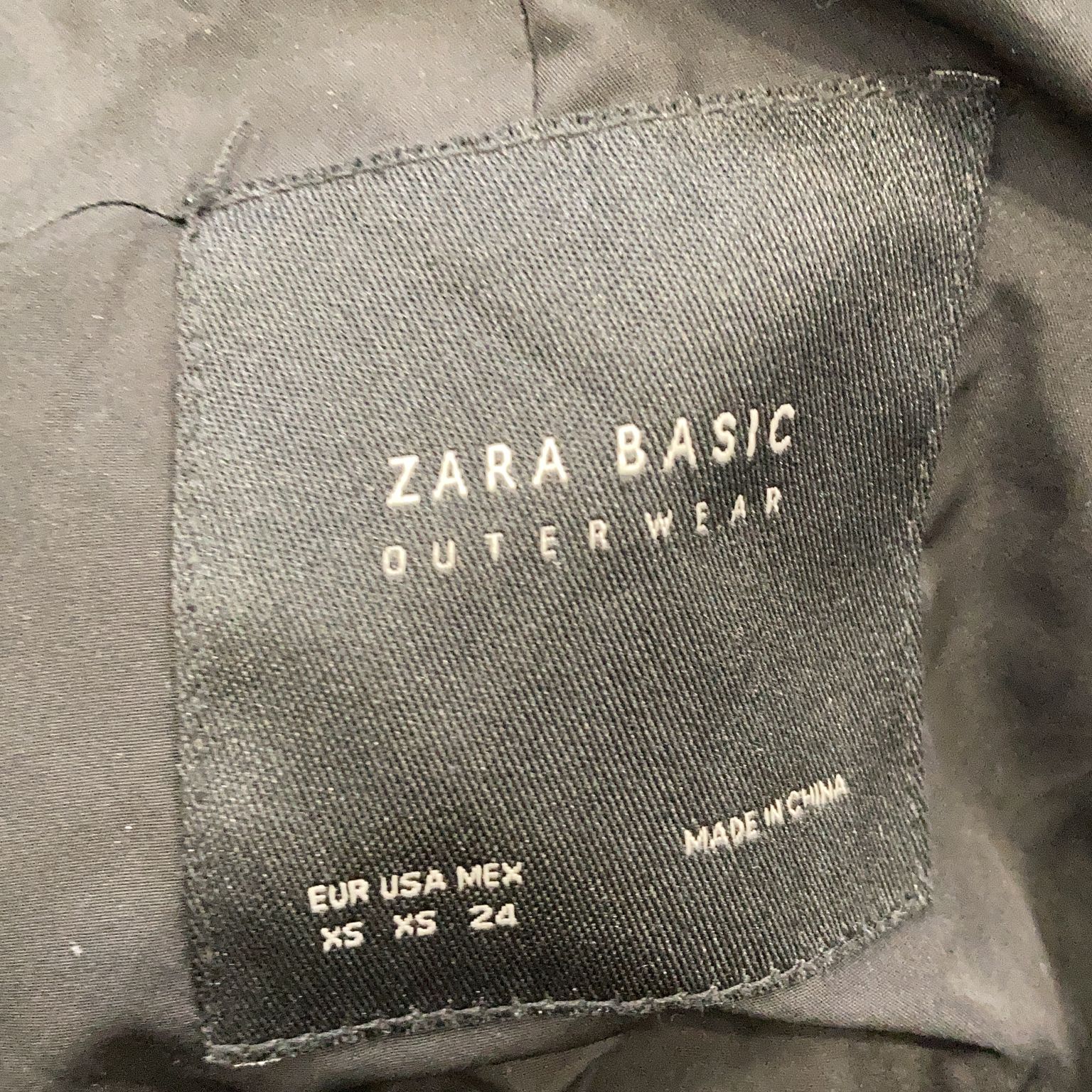 Zara Basic Outerwear