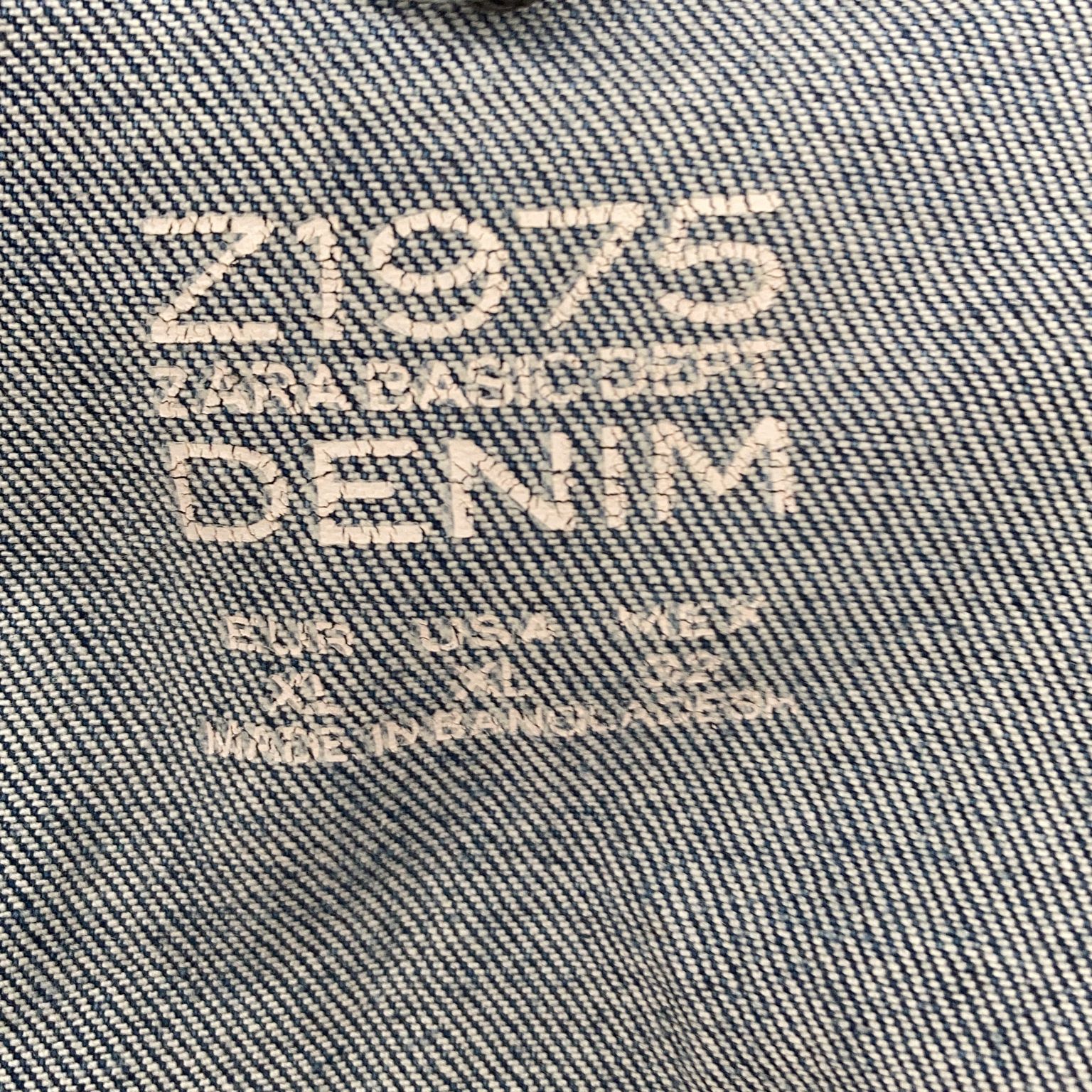 Zara Basic Z1975 Denim