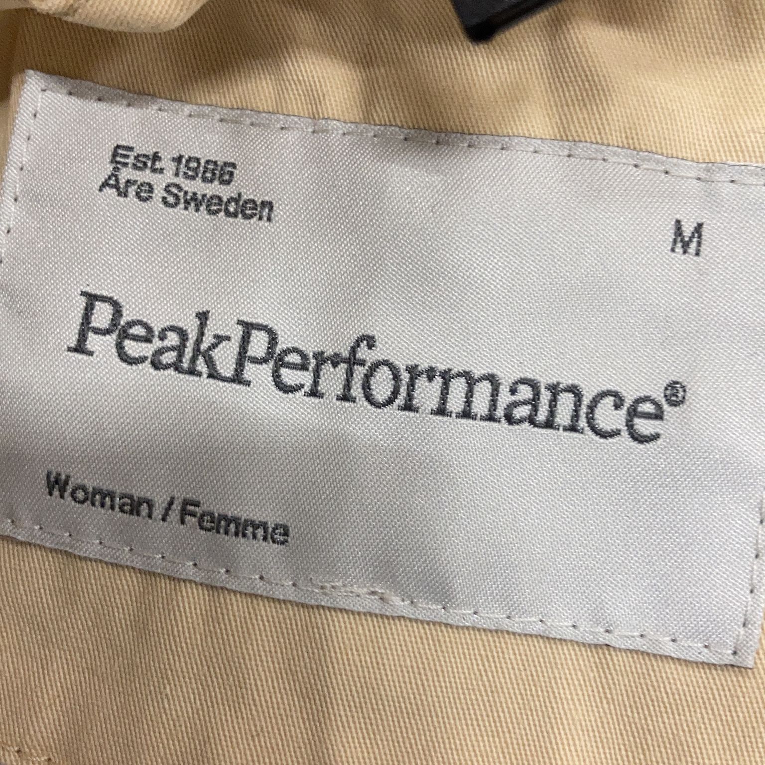 Peak Performance